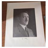 Print of Heinrich Hoffmann Adolf Hiter