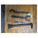 4 Pc. Assorted Tools
