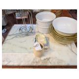 Lot Bowls, Cutting Board, Utensils, Misc.