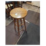 Solid Oak Stool