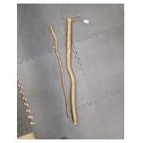 2 Pc. Vintage Walking Sticks