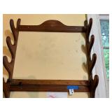 4 Gun Wooden Rifle Rack