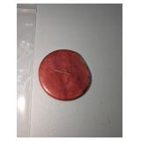 Antique Bone Poker Chip