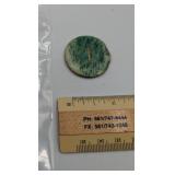 Antique Bone Poker Chip