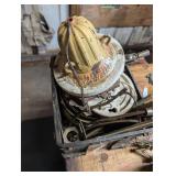 Lot Assorted Antique Light Fixture Parts