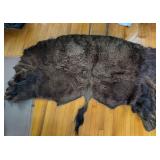 Buffalo Rear Half Hide w/ Tail Excellent condition