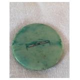 Turn of the Century Bone Gambling Chip