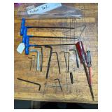 Lot Assorted Sizes Hex Keys