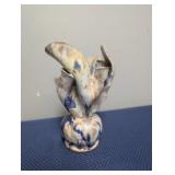 Small Terracotta Hand Painted Vase Barbados