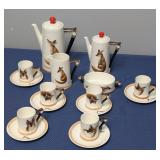 Royal Doulton Greynard the Fox Demitasse Set