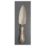 Cake Knife, Hunt Silver, Sheffield, England