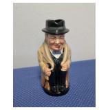 Small Royal Doulton Winston Churchill Pitcher
