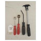 4 Pc. Brake Tools & Seal Puller Mac, Misc.