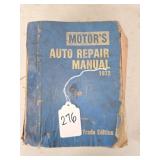 Motor's Auto Repair Manual 1972 Service Trade