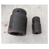 Snap On 1' Drive Impact Socket w/ 3/4' Adapter