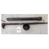 3 Pc. Inner Tie Rod, Axle Nut Socket &