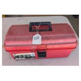 Small Plastic Tool Box w/ Tools