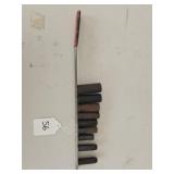 9 Pc. Snap On & Matco 3/8 Impact Sockets Metric &