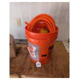 Bucket w/ (2) Air Hoses