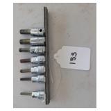 7 Pc. Snap On Metric Allen 3/8 Drive