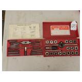 ATD SAE Tap & Die Set ATD-800 #4 to 1/2' Red Case