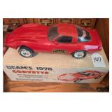 Beam 1978 Corvette Decanter w/ Box