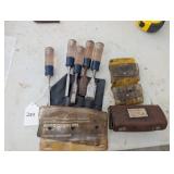 5 Pc. Craftsman Wood Chisel Set w/ Electric Tester