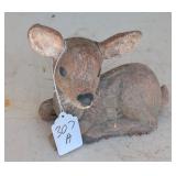 Deer Outdoor Yard Ornament Cement