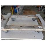 4 Wheel Wooden Dolly