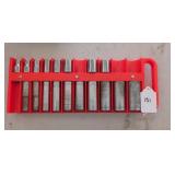 18 Pc. 1/2' Drive Snap On & Craftsman