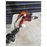 Pair of 1/2 Drills Ridgid, VSR Hammer