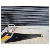 2 Pc. 20' Dewalt Handsaw & 30' Mixer Bit