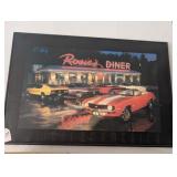 Framed Rosie's Diner