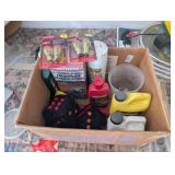 Box Automobile Chemicals, Light Bulbs, Misc.