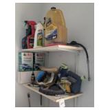 Contents of Shelves Car Cleaning Supplies, Misc.