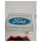Ford Sales & Service Sign
