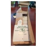 Lot Pesticide Warning Tags