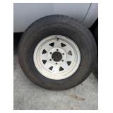 6 Lug Trailer New Spare Tire 225/75/R15