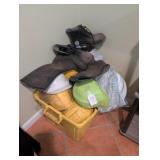 Lot Hard Hats & Boots