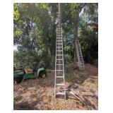 20' Werner Aluminum Extension Ladder