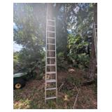 20' Werner Aluminum Extension Ladder