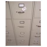 4 Drawer File Cabinet Beige