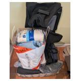 Lot New Duffle Bags & Misc. Men's Work Clothes