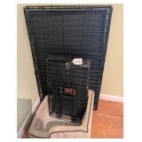 3 Pc. Dog Crates & Dog Seat