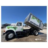 1996 international 4700 aluminum chipper dump,