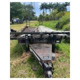 20ï¿½ Suncoast deck over equipment trailer