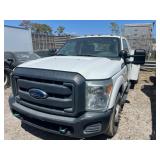 2013 f350 extended cab utility bed, diesel