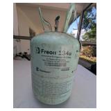 30 lb. Cylinder Freon 134A feels full