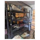 Wire Mesh Metal Shelf Contents NOT Included