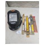 Harley Davids Welding Mask & Welding Rods